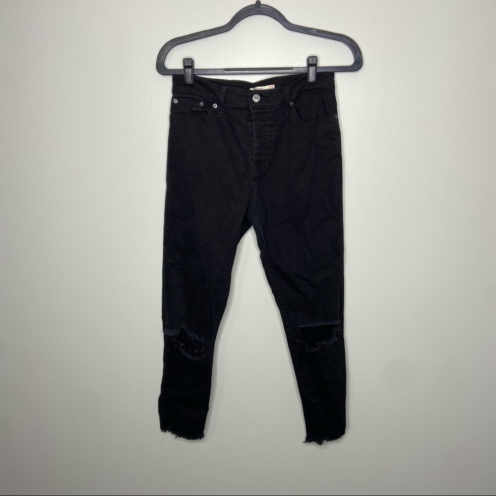 Levi's Black Skinny Jeans for Women